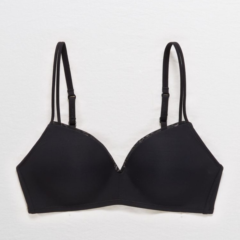 Aerie Real Happy Wireless Push Up Bra